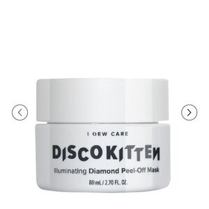 I Dew Care Disco Kitten illuminating diamond peel off mask full size